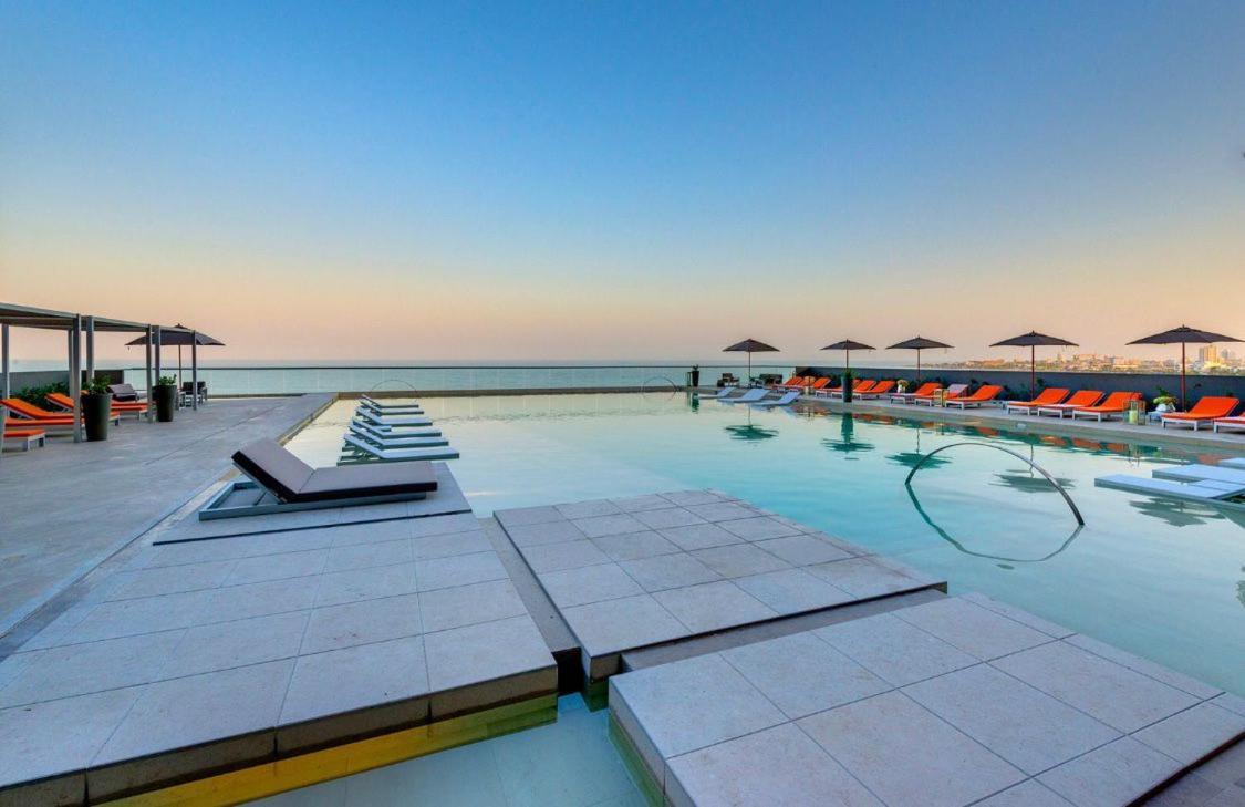 Luxurious And Modern Oceanfront With Views Of The Historic 2b And 2br Apartamento Cartagena